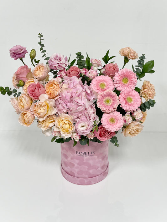Pink Mini Gerbera Box Arrangement  small