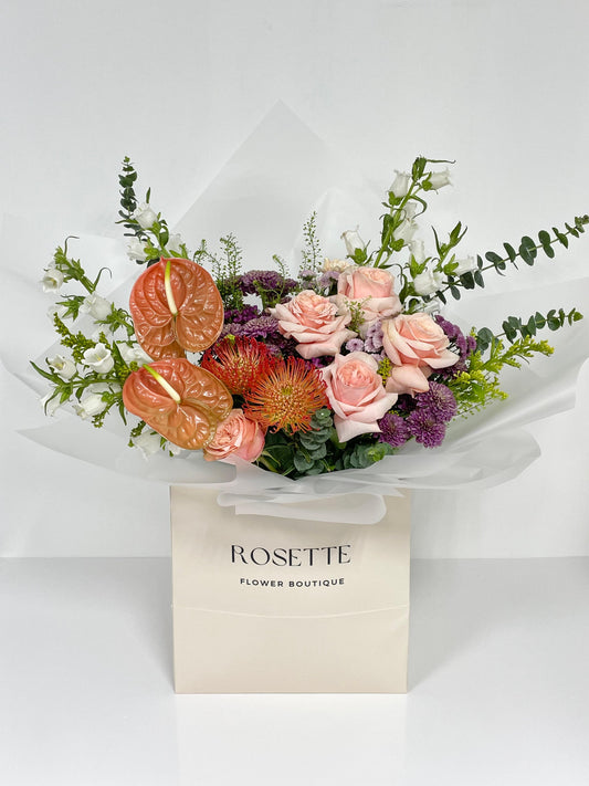 BROWN ANTHURIUM FLOWER BOUQUET