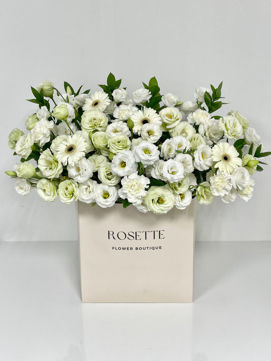PAPER BAG FLOWER ARRANGEMENT
